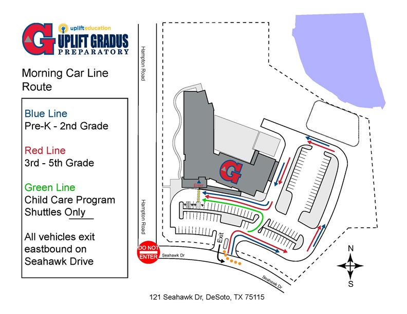 Morning Car Line Route